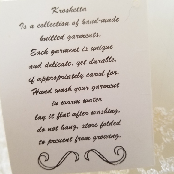 Hand Knit Crochet Ensemble - Picture 3 of 8